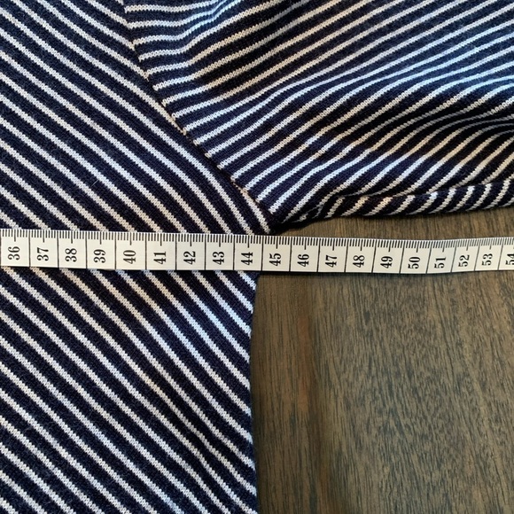 Paul & Shark Yachting Sweater Women Made In Italy Size Medium Blue White Lines - Picture 8 of 14